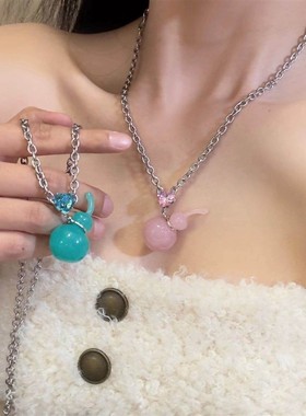 花儿与少年胡先煦同款葫芦项链新中式小众设计情侣颈链2024新款