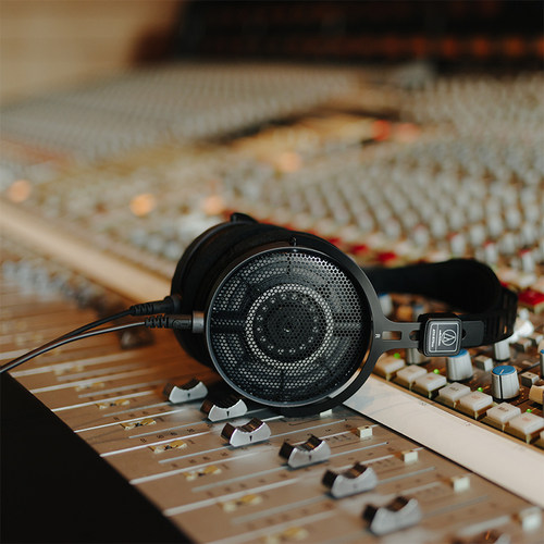 Audio Technica/铁三角ATH-R70XA开放头戴式专业监听耳机HiFi无损 - 图1
