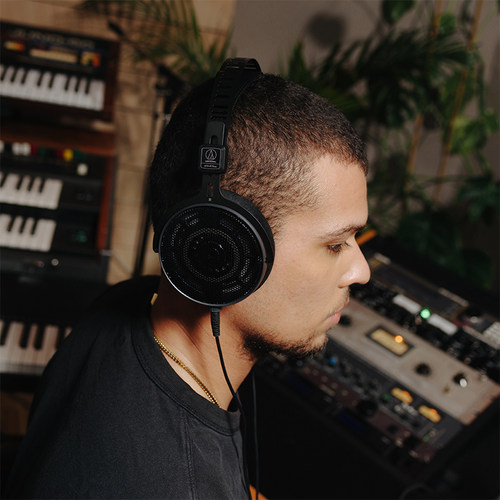 Audio Technica/铁三角ATH-R70XA开放头戴式专业监听耳机HiFi无损 - 图2