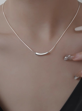 高级设计感~小茄子锁骨链