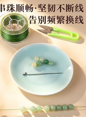 【扁丝弹力线文玩手串专用】