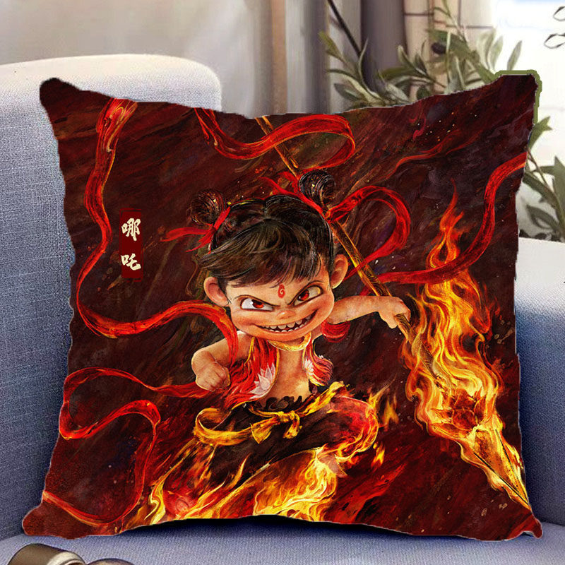 哪咤之魔童闹海周边抱枕定制敖丙光申公豹动漫手办玩偶礼物枕头