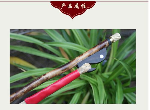 演奏大板胡弓湘妃竹豫剧戏曲白马尾琴乐器配件松香黑檀木鱼包邮 - 图2