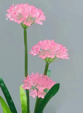 diy手工串珠百合花百子莲材料包