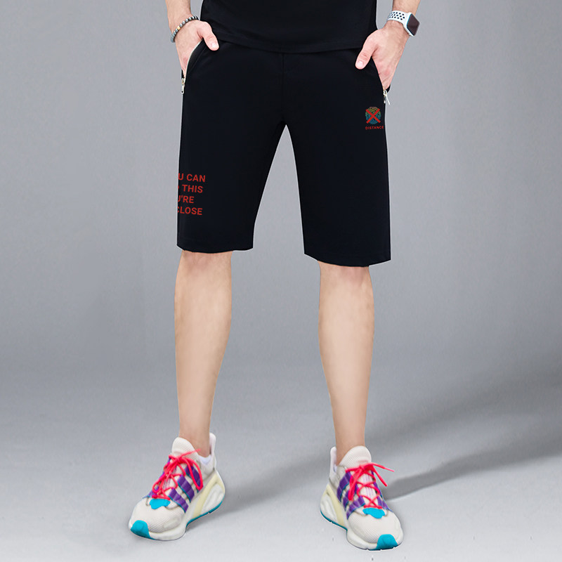 男运动夏季夏外穿潮流百搭居家短裤 zghw休闲裤