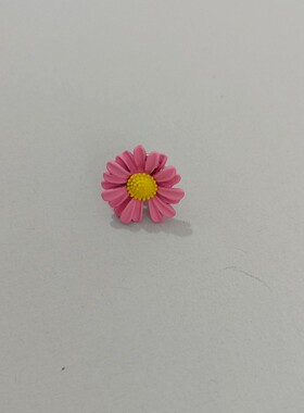 粉色小雏菊胸针韩国女神胸饰别针