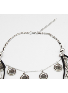 吉普赛多层夸张项链复古毛衣链