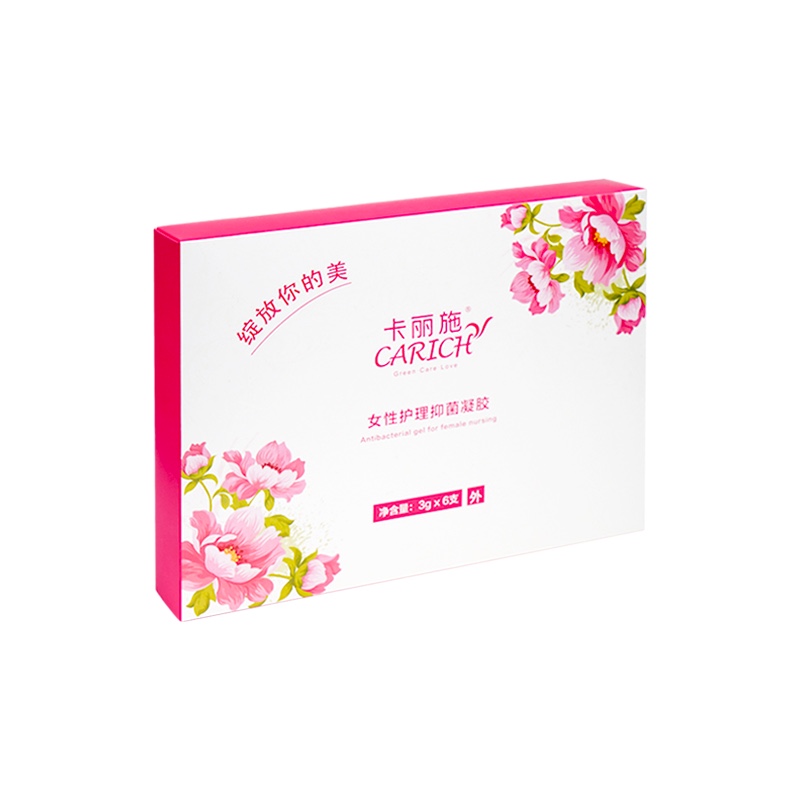 绿叶卡丽施女性护理抑菌凝胶3gx6支/1盒私处护理抑菌保养滋润 - 图3