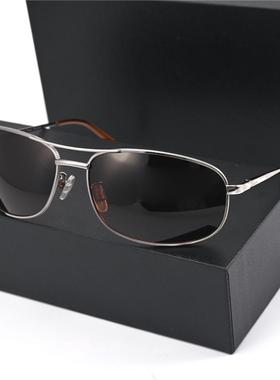 偏光男士茶色墨镜女开车太阳镜高清偏光镜男款防紫外线强光驾驶镜