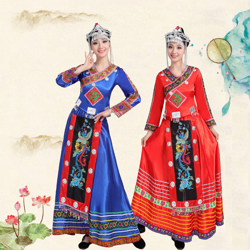 新款畲族舞台服装成人冬装新演出服 jzsirdfs娇诗若民族服装/舞台装