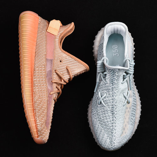 广椰子鞋350旗舰店地球满天星莆田正品男女鞋2024新款春季运动鞋 - 图1