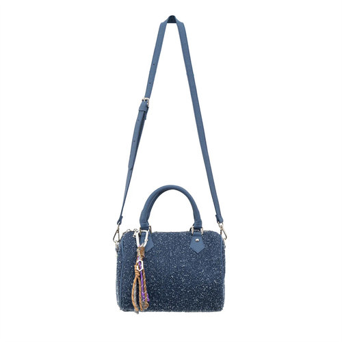 Conjure Travel Bag DENIM 25SS BLUE 新款流苏小旅行包手袋 - 图3