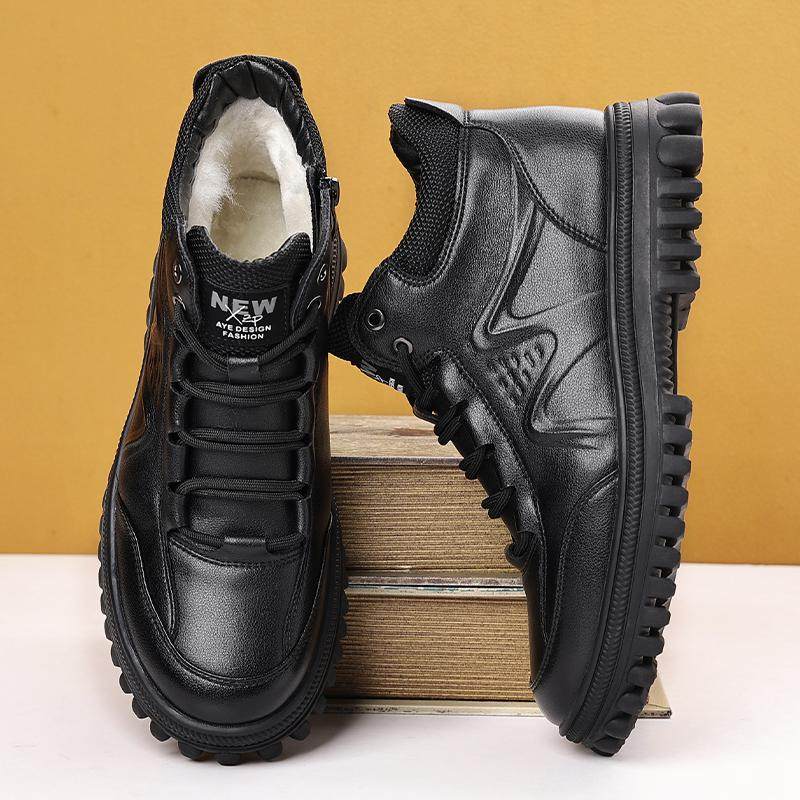 冬季东北男士棉鞋46大码男鞋47高帮皮毛一体雪地靴48加绒厚底靴子,淘宝优惠券,粉丝福利购,淘宝优惠卷