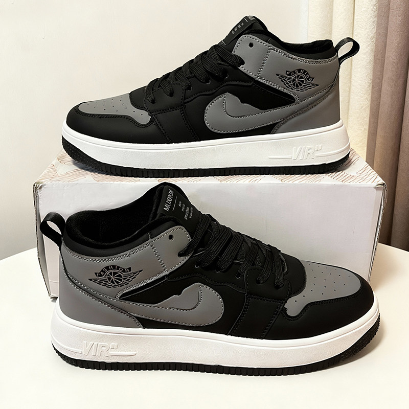 冬季大码男鞋45加宽休闲板鞋46高帮运动鞋47加绒保暖48加肥熊猫鞋,淘宝优惠券,粉丝福利购,淘宝优惠卷