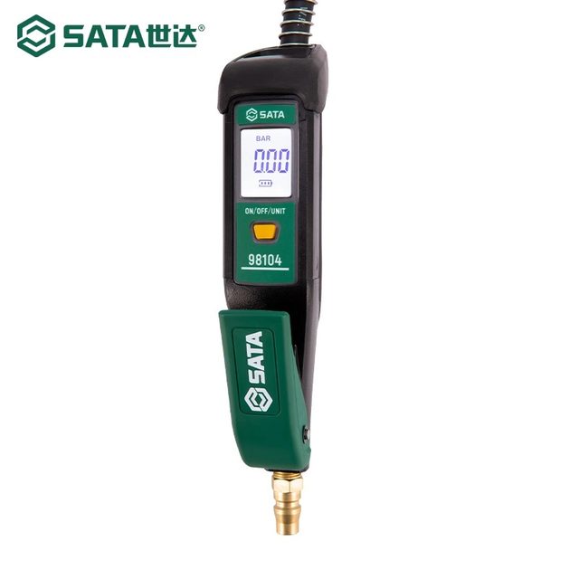 Shida tire pressure gauge air pressure gauge high-precision automotive tire pressure gauge air pressure gauge air gun monitor