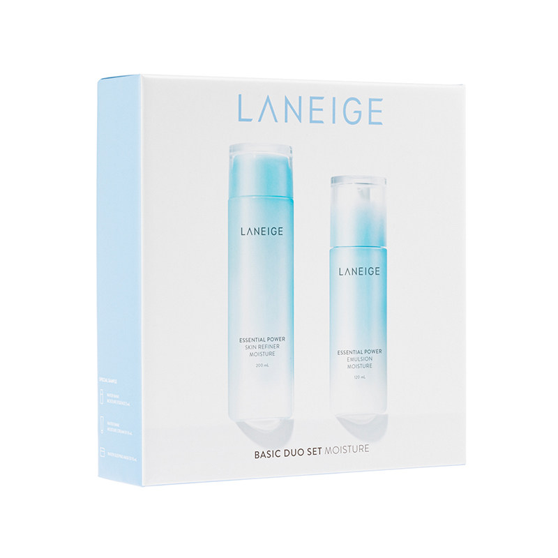 laneige /兰芝水衡水乳滋润型面霜 Sasa莎莎海外面部护理套装