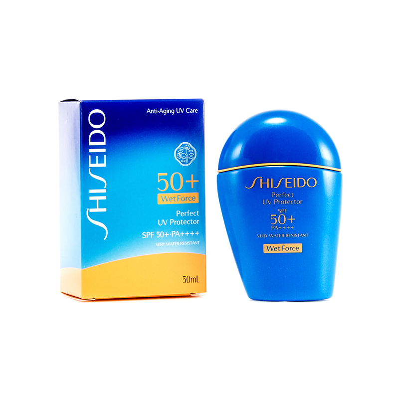 Shiseido/资生堂蓝胖子防晒霜50ml新艳阳夏臻效水动力防水隔离女 - 图0