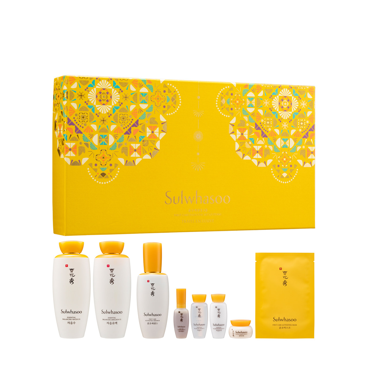 sulwhasoo /雪花秀润致滋颜8件套 Sasa莎莎海外面部护理套装