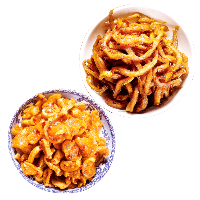香辣木瓜丝500g麻辣萝卜干650g组合酱菜丁湖南自制下饭菜开胃咸菜 - 图3