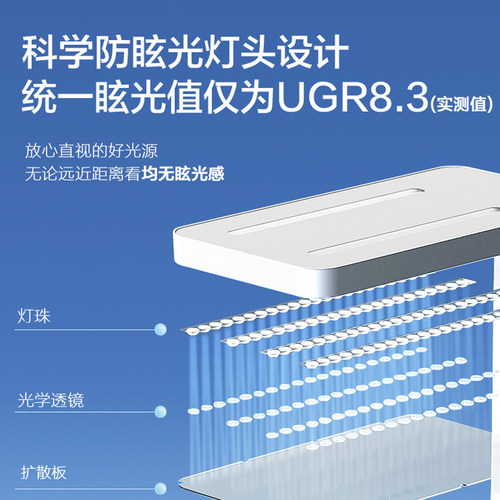 松下全光谱大路灯儿童台灯立式学生写字学习专用落地护眼大陆灯 - 图1