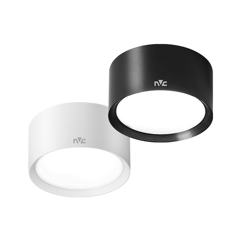 雷士照明led明装筒灯免开孔吸顶式射灯家用客厅背景墙装饰玄关灯,淘宝优惠券,粉丝福利购,淘宝优惠卷