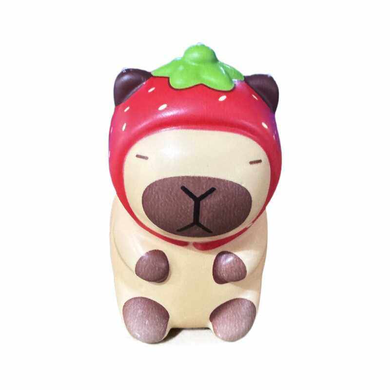 儿童节日礼物卡皮巴拉捏捏乐减压慢回弹解压发泄期末送礼玩具摆件