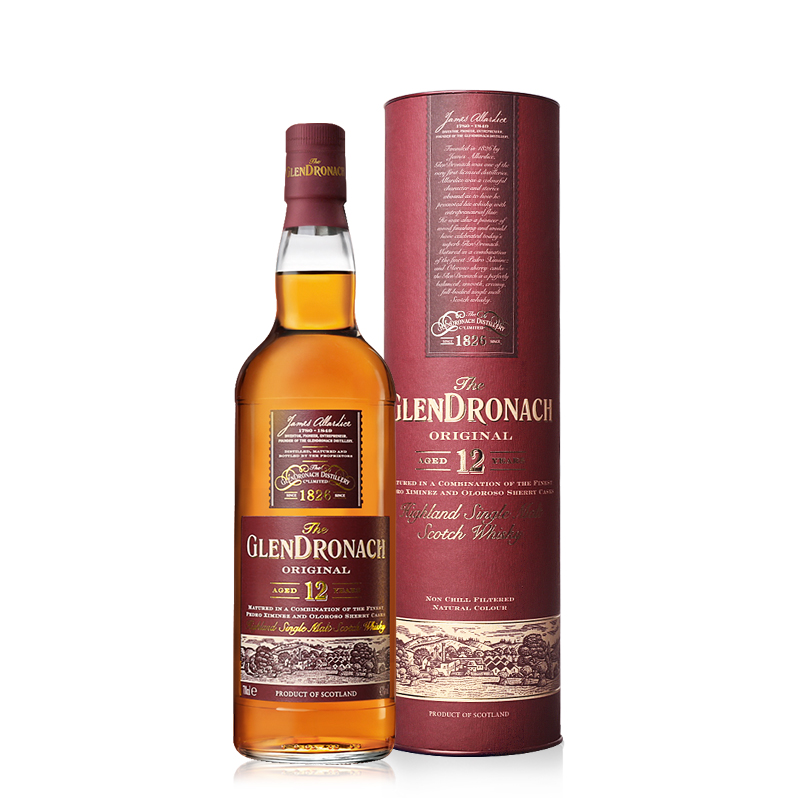 Glendronach格兰多纳12年单一麦芽苏格兰威士忌进口洋酒行货-图3