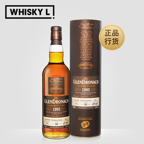 特别售卖 格兰多纳1993年OB单桶5856桶 CWS CHOICE单一麦芽威士忌 - 图0