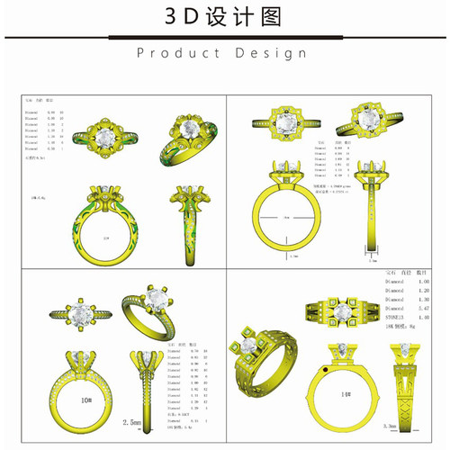 18K金镶嵌加工定制翡翠吊坠红蓝宝石祖母绿珠宝首饰钻石戒指改款 - 图1