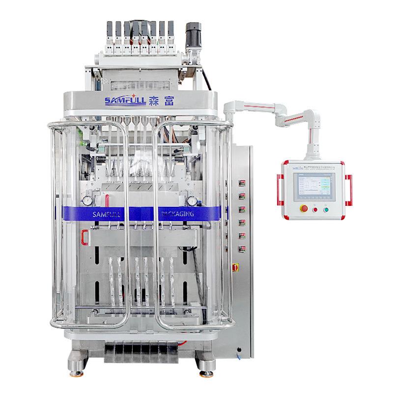 小条圆角冻干粉益生菌包装机全自动多列青汁胚芽粉固体饮料包装机 - 图3