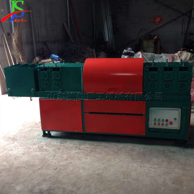 圆管调直除锈刷漆一体机 全自动脚手架调直机 蔬菜大棚钢管调直机 - 图0