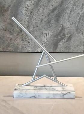 牛顿摆永动机混沌摆不停办公室解压治愈摆件礼品装饰品家居反重力