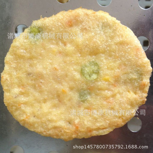 全自动肉饼成型机 鱼饼机 冷冻薯饼制作机器  蔬菜饼模具免费安装 - 图1