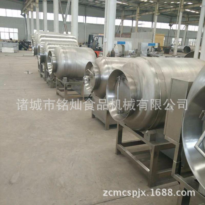变频真空滚揉机不锈钢大型搅拌机周黑鸭牛排真空腌制加工设备 - 图2