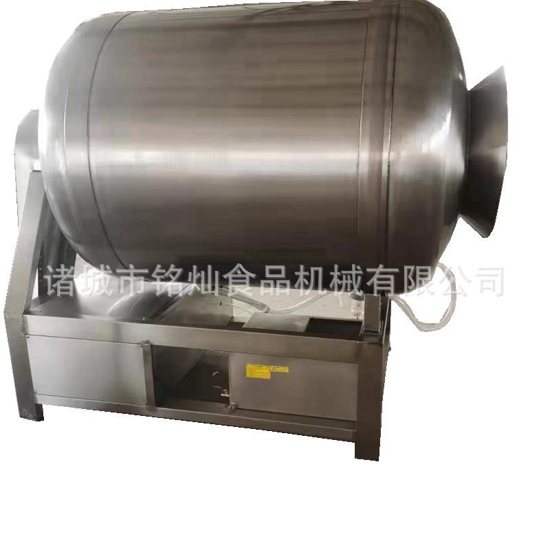 变频真空滚揉机不锈钢大型搅拌机周黑鸭牛排真空腌制加工设备 - 图3