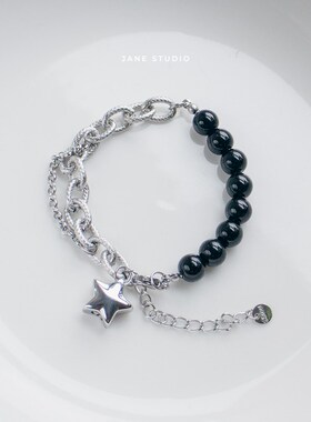 宠物毛发纪念手链定制刻字骨灰项链照片爪印亲人猫毛吊坠手串