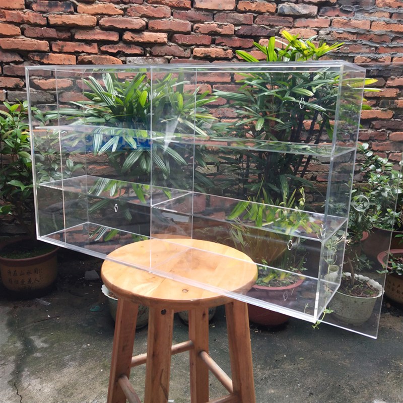 1:18汽车模型展示架亚克力陈列架公仔挂墙收纳柜透明Y玩具储藏柜 - 图3