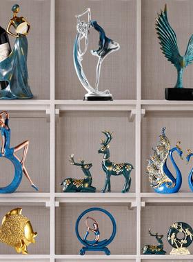 装饰品乔迁轻客厅新居酒柜摆设简约礼品奢电视柜摆件家居饰品现代