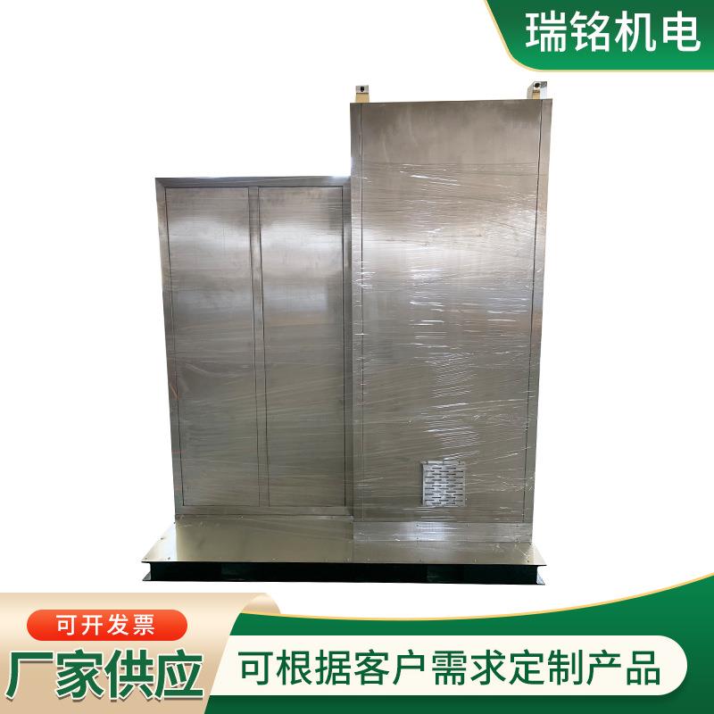 Stainless steel double-layer natural gas analysis cabinet sheet metal chassis shell processing stainless steel cabinet customization