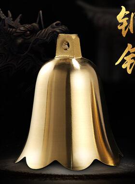 易水阁铜钟铜大号铜铃铛客厅摆件家用店铺大门风铃装饰品