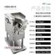 Small horizontal household flow-through crusher Panax notoginseng powder making machine Ultrafine grinder Chinese medicinal materials grinder commercial