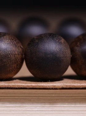 观因缘文莱天然沉香老料兰花香韵实木佛珠手串男女款手饰品把玩