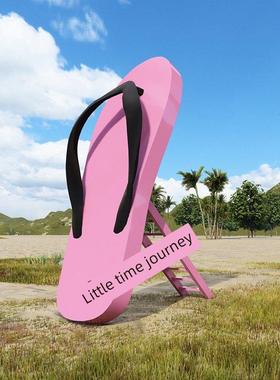 户外景区网红签到漂流瓶相框饰品海边沙滩写真区道具园林绿化景观