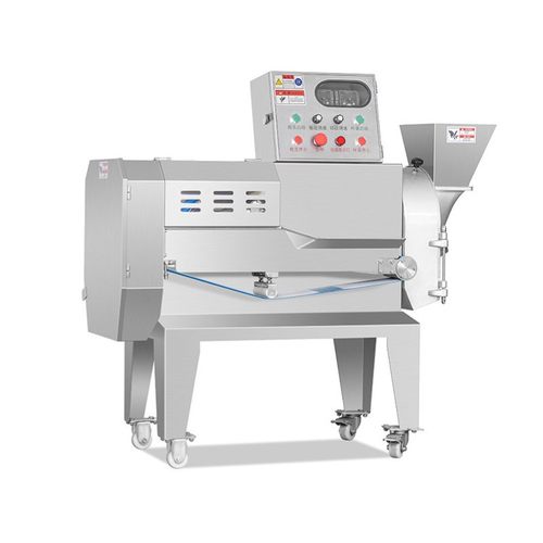 商用双头切片机 全自动多功能切菜机 饭堂厨房食品土豆姜片切条机 - 图3