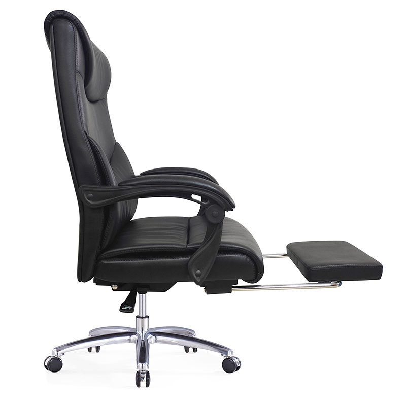 老板椅办公室商务真皮椅舒适午休椅子久坐办公旋转椅office chair - 图0