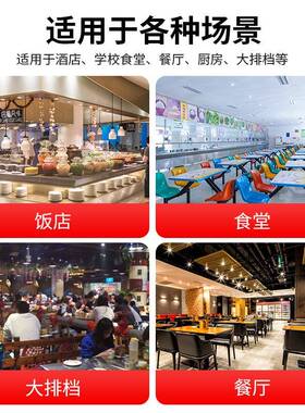 20KW不锈钢猛火落地式单头大锅灶学校工厂食堂饭店商用爆炒大炒炉