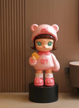 茉莉公主饼干 干女孩家居客厅电视柜沙发旁落地大摆件卡通模型装