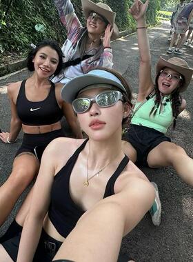 覆古猫眼墨镜女小框徒步登山滑雪骑行护目镜防紫外线近视太阳眼镜