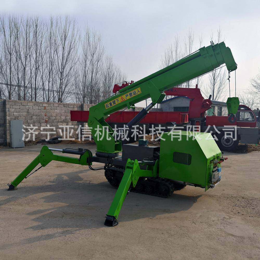 8吨蜘蛛起重机工程液压异形吊车直臂式蜘蛛吊可室内作业吊车,淘宝优惠券,粉丝福利购,淘宝优惠卷