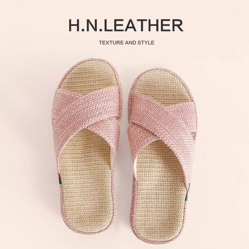 牛筋底盆底夏季居家亚麻拖鞋软底防滑透气吸汗室内凉拖男女春秋季,淘宝优惠券,粉丝福利购,淘宝优惠卷